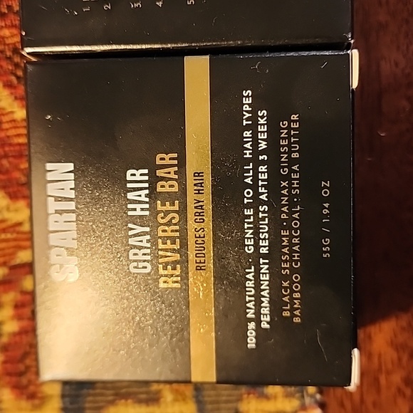 NIB Spartan Gray Hair Reverse Bar - Picture 3 of 4